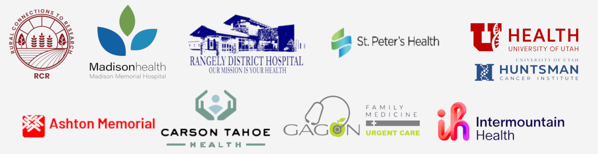Rural Connections to Research partners