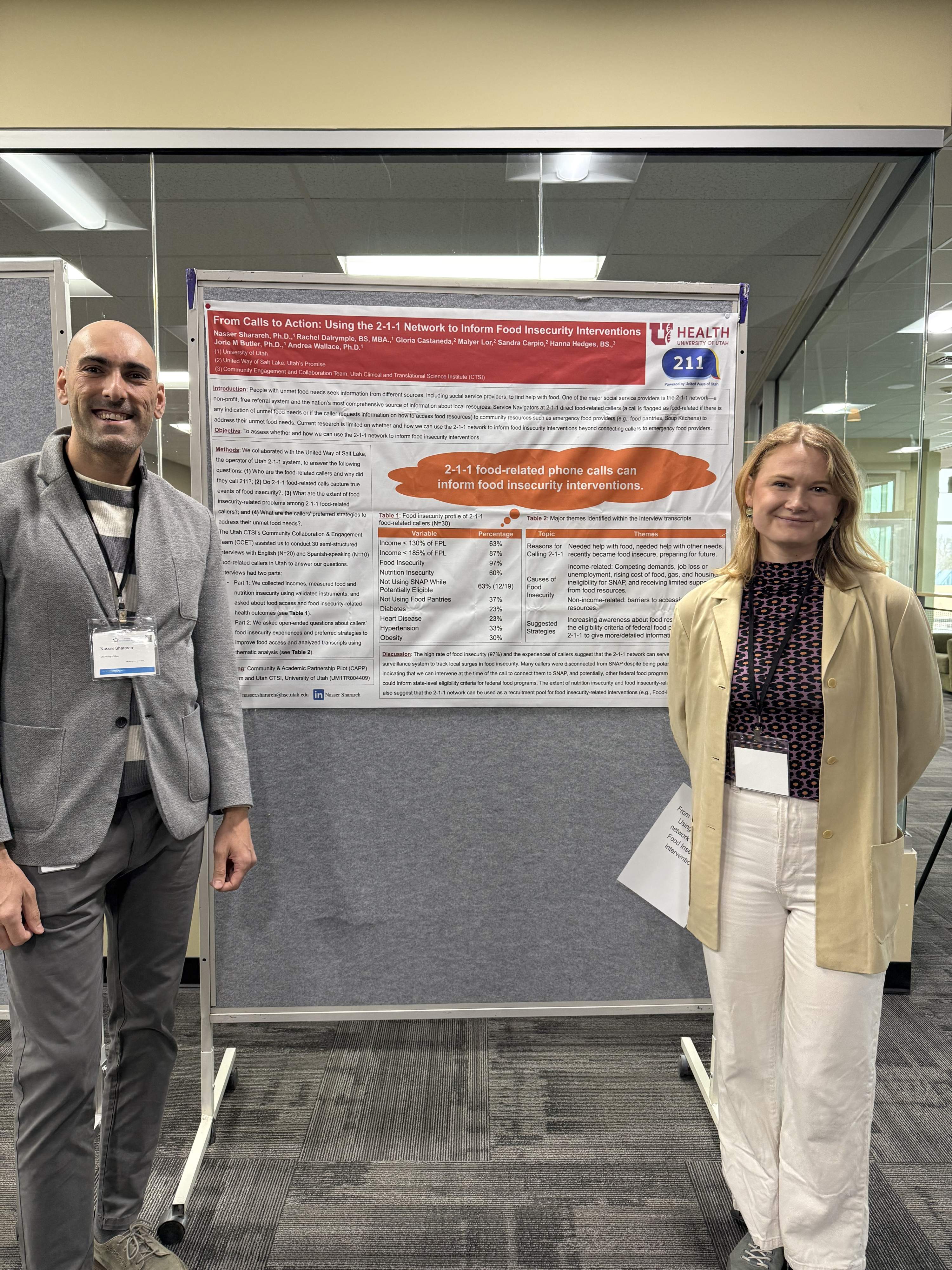 poster session weber state
